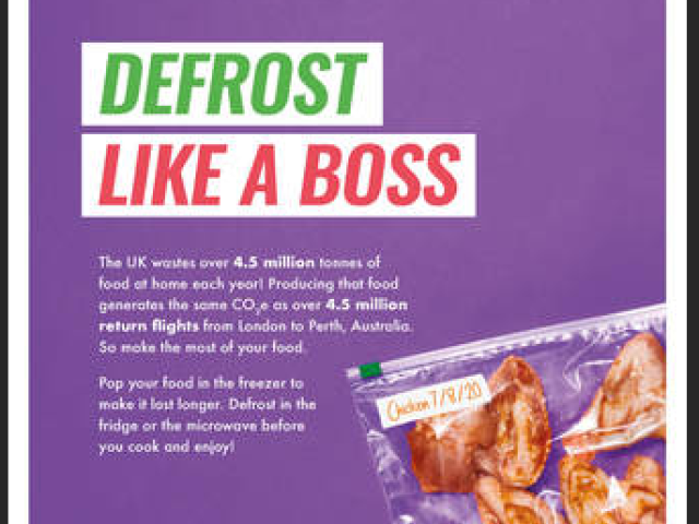 Keep Crushing It: Poster 4 - Defrost like a boss